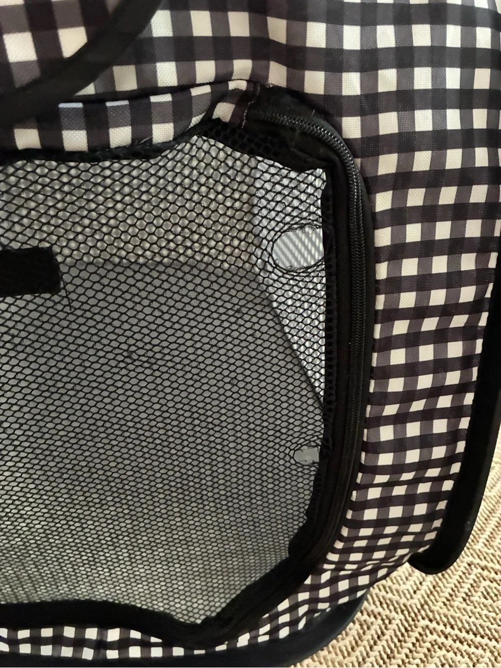 PET | pop up travel crate with collapsible litter box